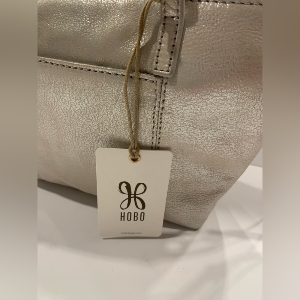 Hobo Kingston Mini Tote Bag Color Silver - Picture 5 of 12